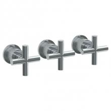 Watermark 27-WTR3-CL15-CL - Wall Mounted 3-Valve Shower Trim