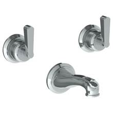 Watermark 29-5-TR14-WH - Wall Mounted 3 Hole Bath Set