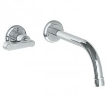 Watermark 30-1.2-TR24-PC - Wall Mounted 2 Hole Lavatory Set with 8 1/8'' CTC Spout
