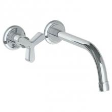 Watermark 30-1.2-TR25-PC - Wall Mounted 2 Hole Lavatory Set with 8 1/8'' CTC Spout