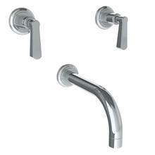 Watermark 30-5-TR24-WH - Wall Mounted 3 Hole Bath Set