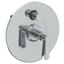 Watermark 30-P90-TR24-WH - Wall Mounted Pressure Balance Shower Trim with Diverter, 7'' dia.