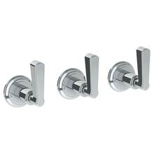 Watermark 30-WTR3-TR24-GP - Wall Mounted 3-Valve Shower Trim