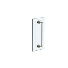 Watermark 31-0.1-18GDP-BK-PC - Brooklyn 18'' shower door pull/ glass mount towel bar