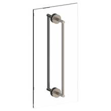 Watermark 31-0.1A-DDP-GP - Brooklyn 24'' double shower door pull/ glass mount towel bar