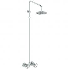 Watermark 31-6.1-BK-PC - Wall Mounted Exposed Shower