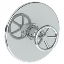 Watermark 31-T10-BK-PC - Wall Mounted Thermostatic Shower Trim, 7 1/2'' dia.
