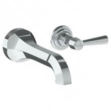 Watermark 312-1.2-Y2-PC - Wall Mounted 2 Hole Lavatory Set with 6 3/4'' CTC Spout