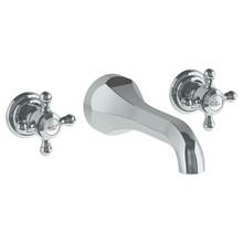 Watermark 312-5-V-GP - Wall Mounted 3 Hole Bath Set