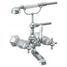 Watermark 312-5.2-V-PC - Wall Mounted Exposed Bath Set with Hand Shower