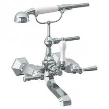 Watermark 312-5.2-Y2-PC - Wall Mounted Exposed Bath Set with Hand Shower