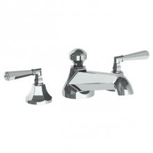 Watermark 312-8-Y-PC - Deck Mounted 3 Hole Bath Set