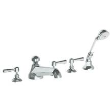 Watermark 312-8.1-Y2-WH - Deck Mounted 5 Hole Bath Set