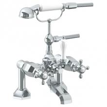 Watermark 312-8.2-X-PC - Deck Mounted Exposed Bath Set with Hand Shower