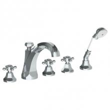 Watermark 312-8.205.1-X-PC - Deck Mounted 5 Hole Extended Bath Set