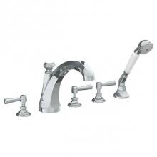 Watermark 312-8.205.1-Y2-PC - Deck Mounted 5 Hole Extended Bath Set