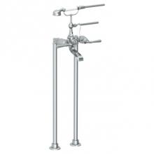 Watermark 312-8.3-Y-PC - Floor Standing Bath Set with Hand Shower
