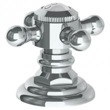 Watermark 312-DTC-V-PC - Trim For Deck Mounted Valve. Porcelain cross buttons engraved ''COLD''