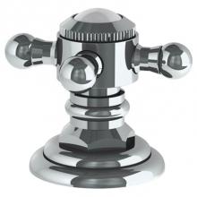 Watermark 312-DTD-V-PC - Trim For Deck Mounted Valve. Porcelain cross buttons not engraved