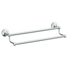 Watermark 313-0.2-GP - Wall Mounted Double Towel Bar, 18''