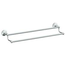 Watermark 313-0.2A-GP - Wall Mounted Double Towel Bar, 24''