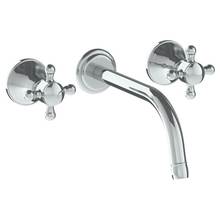 Watermark 313-2.2M-AX-PC - Wall Mounted 3 Hole Lavatory Set with 8 3/8'' CTC Spout