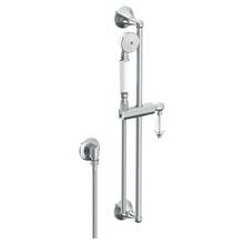 Watermark 313-HSPB1-SW-WH - Positioning Bar Shower Kit with Hand Shower and 69'' Hose