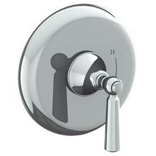 Watermark 313-P80-WW-WH - Wall Mounted Pressure Balance Shower Trim, 7'' dia.