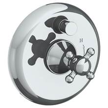 Watermark 313-P90-AX-GP - Wall Mounted Pressure Balance Shower Trim with Diverter, 7'' dia.