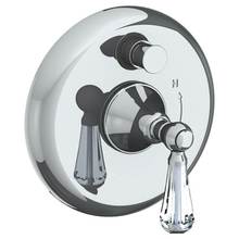 Watermark 313-P90-SW-GP - Wall Mounted Pressure Balance Shower Trim with Diverter, 7'' dia.