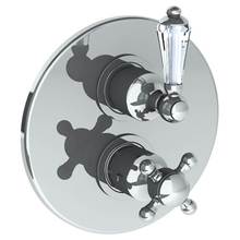 Watermark 313-T20-SW-GP - Wall Mounted Thermostatic Shower Trim with built-in control, 7 1/2''