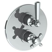 Watermark 313-T20-WW-GP - Wall Mounted Thermostatic Shower Trim with built-in control, 7 1/2''