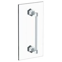 Watermark 314-0.1-12GDP-WH - Beverly 12” shower door pull/ glass mount towel bar