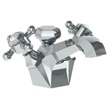 Watermark 314-1-XX-GP - Deck Mounted 2 Handle Monoblock Lavatory Mixer