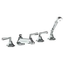 Watermark 314-8.1-YY-GP - Deck Mounted 5 Hole Bath Set