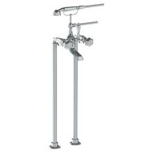 Watermark 314-8.3-T6-GP - Floor Standing Bath Set with Hand Shower