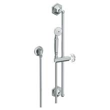 Watermark 314-HSPB1-CRY5-GP - Positioning Bar Shower Kit with Hand Shower and 69'' Hose