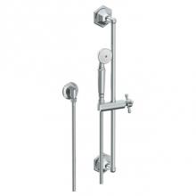 Watermark 314-HSPB1-XX-PC - Positioning Bar Shower Kit with Hand Shower and 69'' Hose