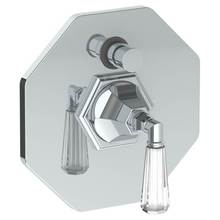 Watermark 314-P90-CRY4-GP - Wall Mounted Pressure Balance Shower Trim with Diverter, 7 1/2''