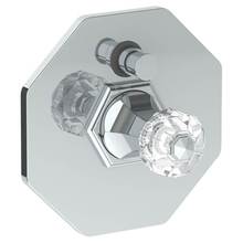 Watermark 314-P90-CRY5-GP - Wall Mounted Pressure Balance Shower Trim with Diverter, 7 1/2''