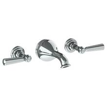 Watermark 321-5-S1A-GP - Wall Mounted 3 Hole Bath Set