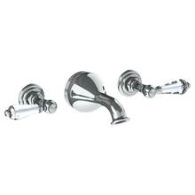 Watermark 321-5-SWA-GP - Wall Mounted 3 Hole Bath Set