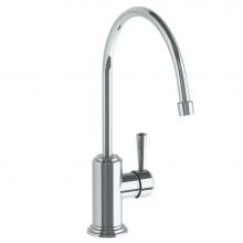 Watermark 321-7.3EG-S1A-PC - Deck Mounted 1 Hole Extended Gooseneck Kitchen Faucet