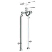 Watermark 321-8.3STP-S1-PC - Floor Standing Bath Set with Hand Shower and Shut-Off Valves