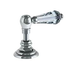 Watermark 321-DTC-SWA-PC - Trim For Deck Mounted Valve.  Porcelain cross and lever buttons engraved ''COLD'&ap