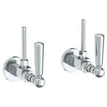 Watermark 321-MAS1-S1A-PC - Lavatory Angle Stop Kit -1/2'' Compression x 3/8'' OD Compression