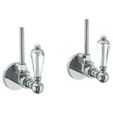 Watermark 321-MAS2-SWA-PC - Lavatory Angle Stop Kit -1/2'' IPS x 3/8'' OD Compression