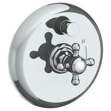 Watermark 321-P90-V-WH - Wall Mounted Pressure Balance Shower Trim with Diverter, 7'' dia.