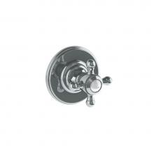 Watermark 321-WTRTP-V-PC - Wall Mounted Trim w/ Wall Plate, 3 1/2'' dia.