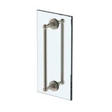 Watermark 322-0.1-12DDP-GP - Rochester 12” double shower door pull/ glass mount towel bar